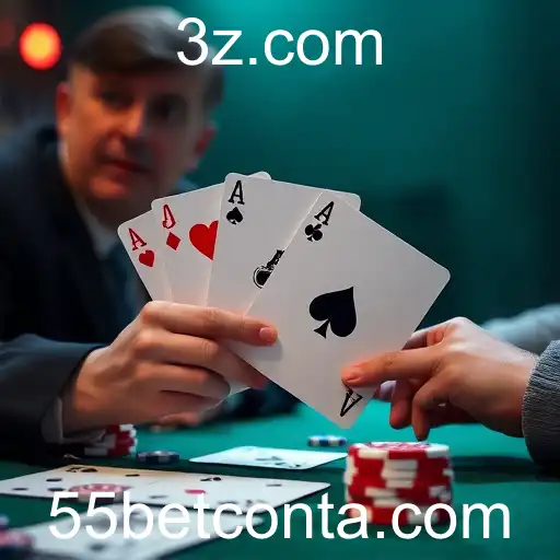 A Fascinante Jornada do Pôquer no 55bet
